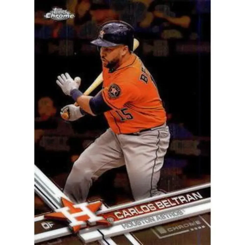 2017 Topps Chrome Update Carlos Beltran HMT47 Houston Astros